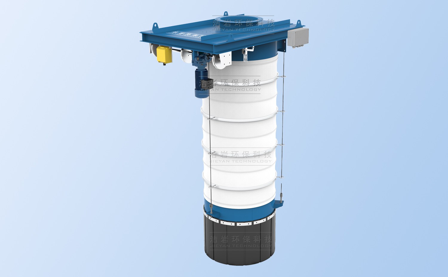 散裝機,伸縮溜筒