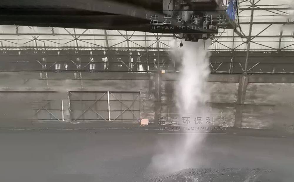 冀東水泥圓堆機(jī)長(zhǎng)堆機(jī)干霧抑塵系統(tǒng)