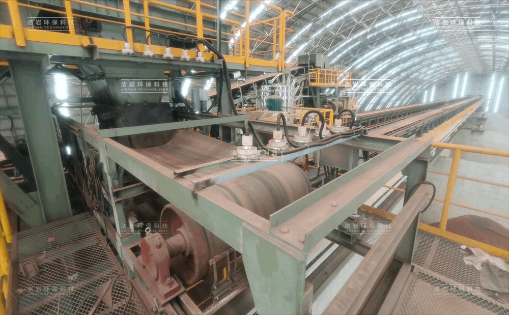 干霧抑塵,堆取料機(jī),噴霧抑塵