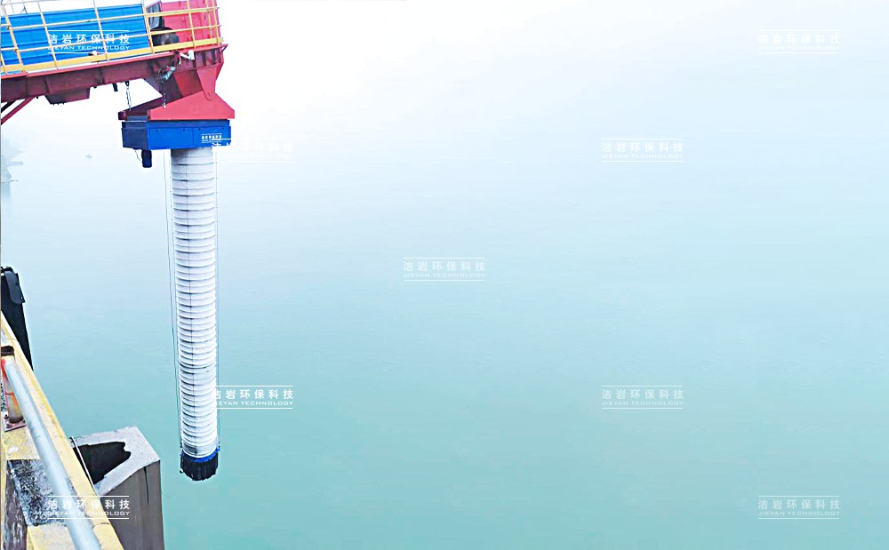 砂石骨料裝船散裝機伸縮溜筒